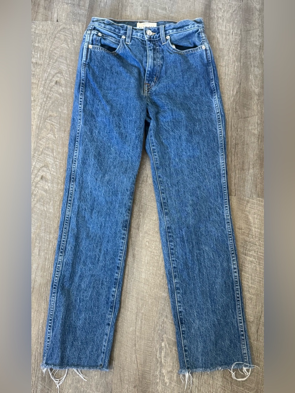 SLVRLAKE Hero Blue Denim Jeans, Women’s Size 25, 100% Cotton, MSRP: $299